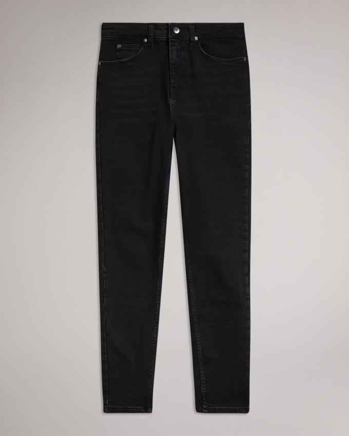 Jean Ted Baker Skinny Washed Black Noir Femme | FQA-06716848